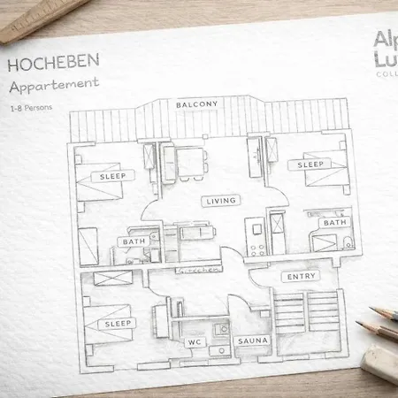 شقة Hocheben - With Private Sauna Alpenluxus Collection رامسو ام زيلرتال